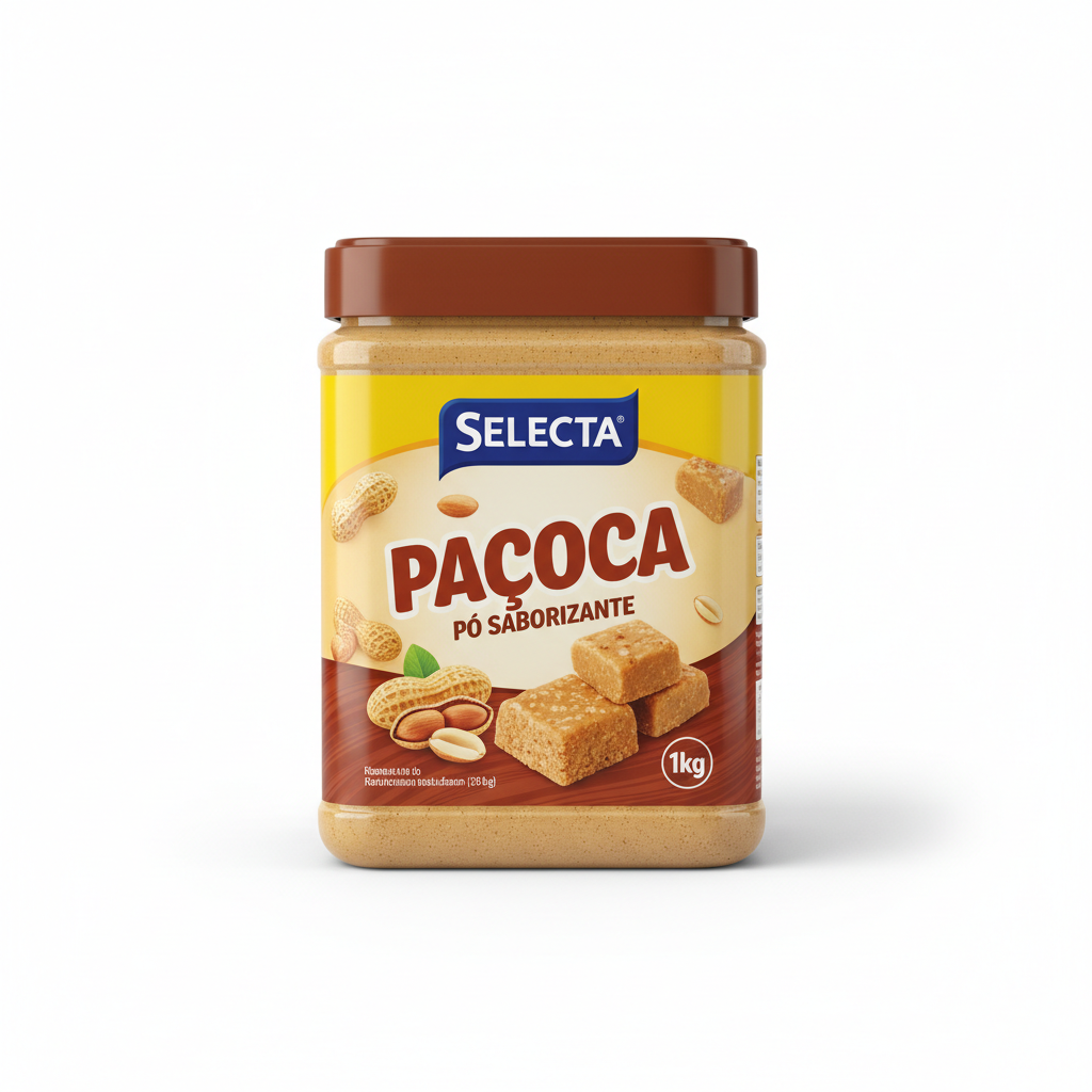 Pó Saborizante Selecta Paçoca 1kg